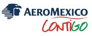 AeroMexico Contigo's Logo