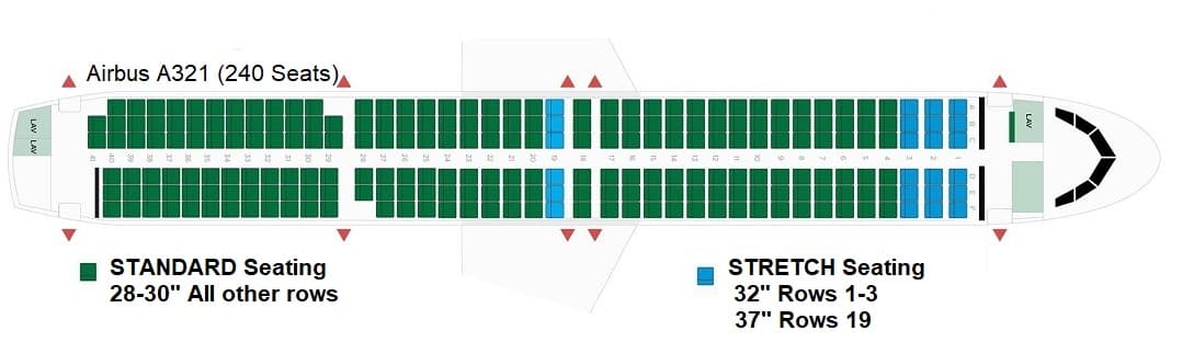 Frontier Airlines Fleet Planes Seating Chart Alineport Com